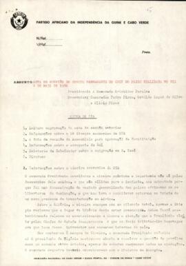 Ata da reunião do Comité Permanente do CNCV, realizada no dia 2 de maio de 1980