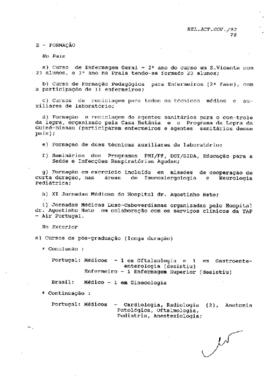 Relatório de atividades do Governo da República de Cabo Verde