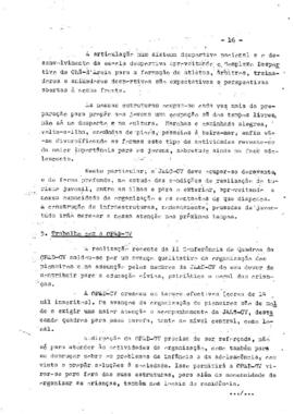 Relatório do Secretário Nacional da VIII reunião Ordinária do Conselho Nacional do PAICV