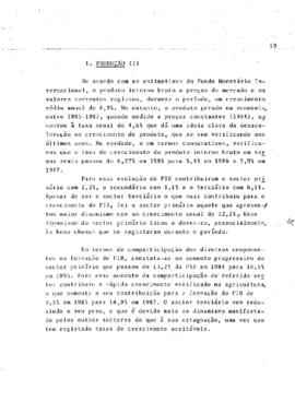 Relatório de atividade do triénio: Balanço contas e breve caracterização de aspectos de Política financeira Nacional e Internacional