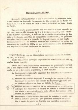 Resolução geral do CNCV