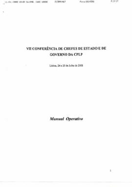 Cimeira CPLP: Conferência de Chefes de Estado e de Governo da CPLP