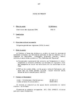Rapport final du Ministère du Plan et de la Coopération sur la migration et transferts des cap-verdiens émigrés