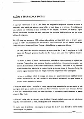 II Congresso dos Quadros Caboverdianos da Diáspora: Saúde e Segurança Social