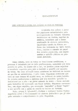 Como aumentar o papel dos jurados do povo no Tribunal, por Novosti
