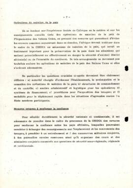Document de Kampala  pour la future  conférence sur la sécurite, la stabilite, le développement et la coopération en Afrique