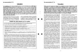Le choix Informé: Rapport du Groupe d'Étude des Organismes Coopérants