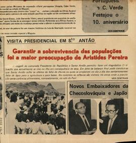 Garantir a sobrevivência das populações foi a maior preocupação de Aristides Pereira