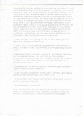 VI Congresso do PAICV: Moção de estratégia de Aristides Raimundo Lima -