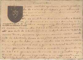 Carta de um militar africano que serviu no exército português na Guiné-Bissau.