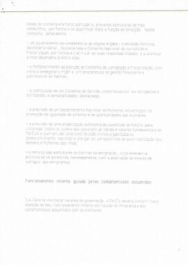 VI Congresso do PAICV: Moção de estratégia de Aristides Raimundo Lima -