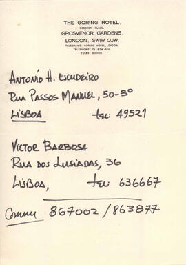 Contactos