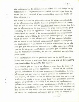 Discours  prononcé par Amílcar Cabral  sur les fondements et objetifs de la libération national