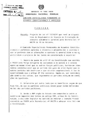 Relatório da Comissão Especial de Inquérito