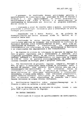 Relatório de atividades do Governo da República de Cabo Verde