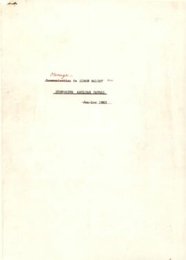 Simpósio Amílcar Cabral: Message de Simon Malley