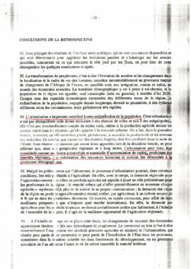 Etude des perspectives a long terme en Afrique de l'oOest:  Population, espace et développement