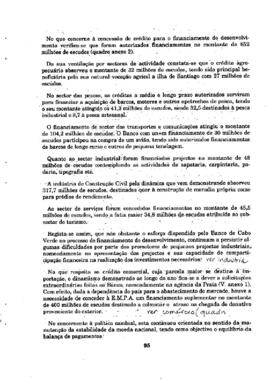 Relatório do Governo apresentado pelo Primeiro-Ministro Pedro Pires da 9ª sessão Legislativa Ordinária da III Legislatura da Assembleia Nacional Popular