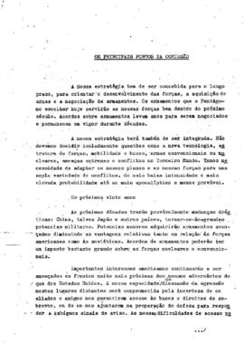 Relatório da Comissão sobre Estratégia Integrada a longo prazo