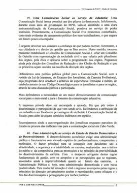 VIII Congresso do PAICV - Moção de Estratégia