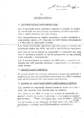 Relatório anual do Ministério das Forças Armadas e da Segurança
