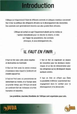 Journées Mondiales de l'Afrique