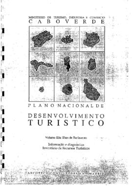 Plano nacional de desenvolvimento turístico, volume II: Ilhas de Barlavento e diagnóstico, inventário de recursos turísticos