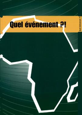 Journées Mondiales de l'Afrique: Quel évenement?