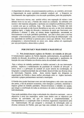 VIII Congresso do PAICV - Moção de Estratégia