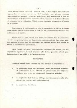 Document de Kampala  pour la future  conférence sur la sécurite, la stabilite, le développement et la coopération en Afrique