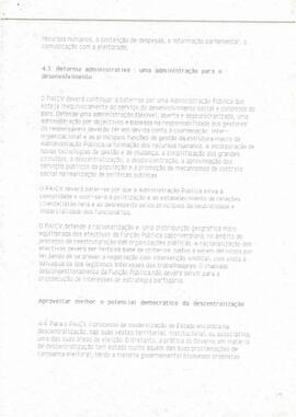 VI Congresso do PAICV: Moção de estratégia de Aristides Raimundo Lima -