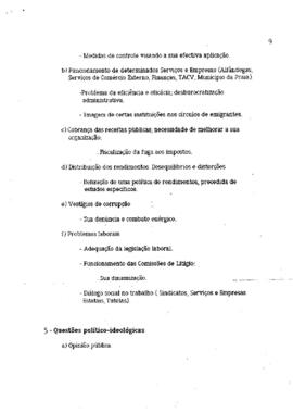 Considerações sobre o relatório da SEAP de 1988 e sobre o progresso da reforma administrativa