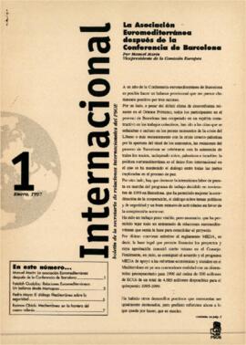Boletin de la Secretaria de Relaciones Internacionales del PSOE, nº 1, enero 1997