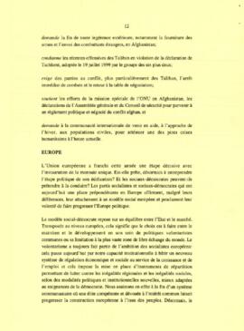 XXI Congès de l'Internationale Socialiste: Déclaration de Paris