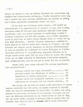 Rapport bref sur la lutte en 1971, par Amílcar Cabral, Secrétaire Général du PAIGC