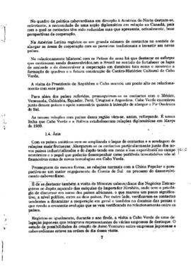 Relatório de Atividades do Governo, apresentado pelo Primeiro-Ministro Pedro Pires, na 9ª sessão Legislativa Ordinária da III Legislatura da Assembleia Nacional Popular, II Parte