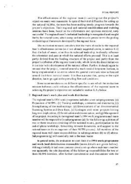 Final Report: NLTPS Mid Term Evaluation Mission