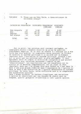Sondagem por ocasião do III Congresso. Resultados