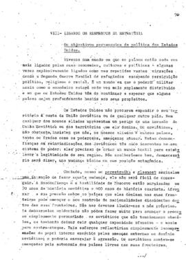 Relatório da Comissão sobre Estratégia Integrada a longo prazo