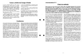 Le choix Informé: Rapport du Groupe d'Étude des Organismes Coopérants