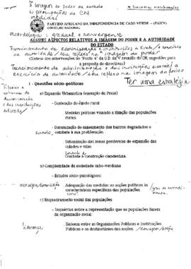 Considerações sobre o relatório da SEAP de 1988 e sobre o progresso da reforma administrativa