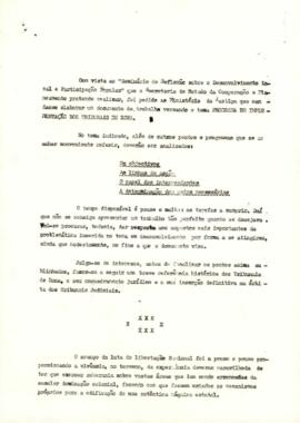 Seminário da Reflexão sobre o Desenvolvimento Local e Participação Popular: Programa de filmes sobre a participação popular, Salão Paroquial de 3 a 6 de março 1982