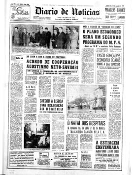 No luso e sob a égide de Portugal: Acordo de Cooperação Agostinho Neto-Savimbi. Em Lisboa a Comissão de Descolonização voltou a ocupar-se de Angola.