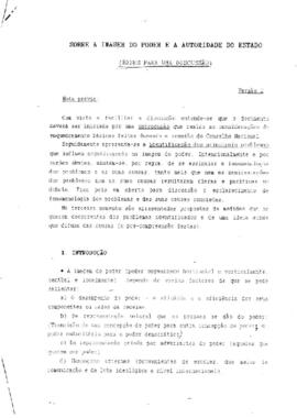 Considerações sobre o relatório da SEAP de 1988 e sobre o progresso da reforma administrativa