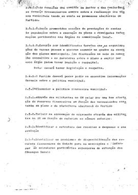 Relatório da Comissão Nacional para as questões eleitorais