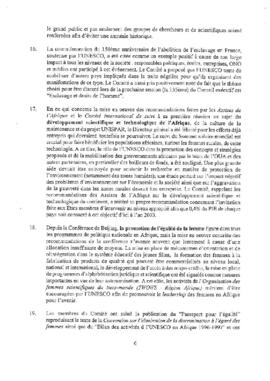 Rapport de la première et de la deuxième réunion du Comité International de Suivi des Assises de l'Afrique