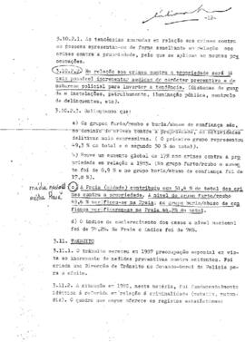 Relatório anual do Ministério das Forças Armadas e da Segurança