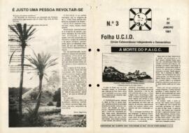 É justo uma pessoa revoltar-se. In Folha UCID , nº3 de 31 janeiro 1981