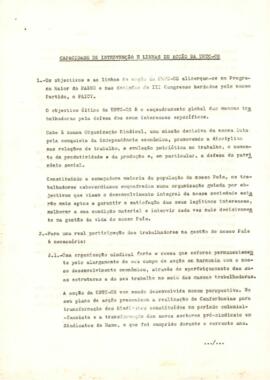 Seminário da Reflexão sobre o Desenvolvimento Local e Participação Popular: Capacidade de Intervenção e Linhas de Ação da UNTC-CS, por Afonso C. Gomes
