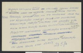 Manuscrito do Comandante Pedro Pires